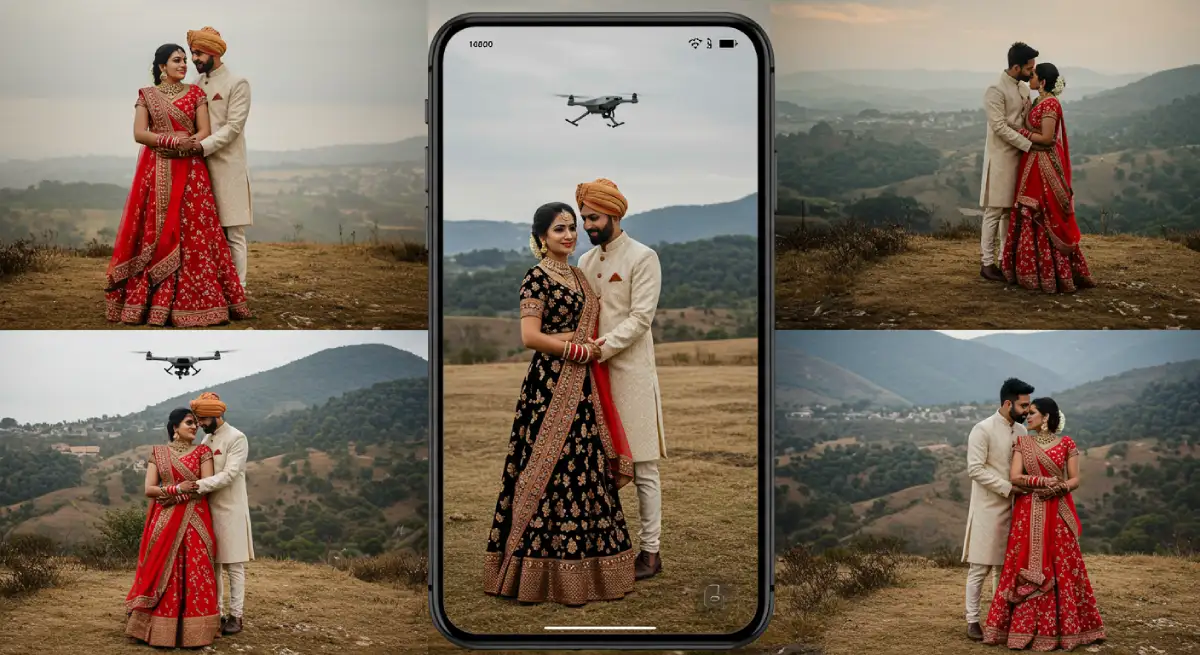 Digital Pre-Wedding Album Example